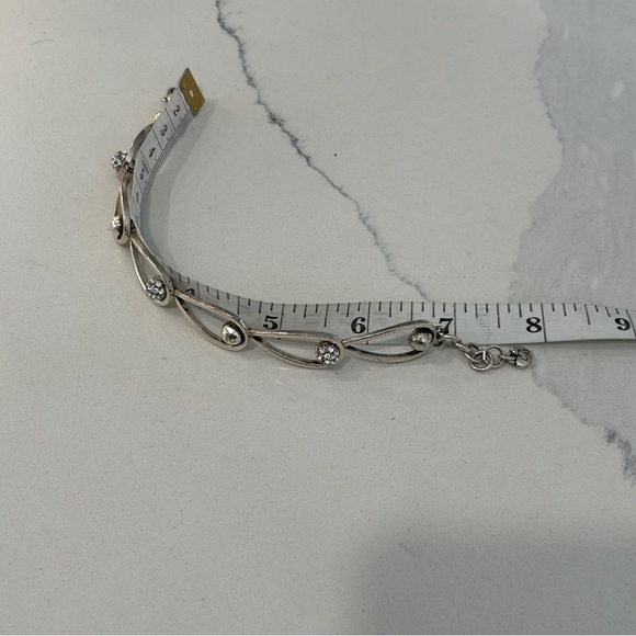 Brighton Chara Elipse Silver Articulated Bracelet - Picture 9 of 12